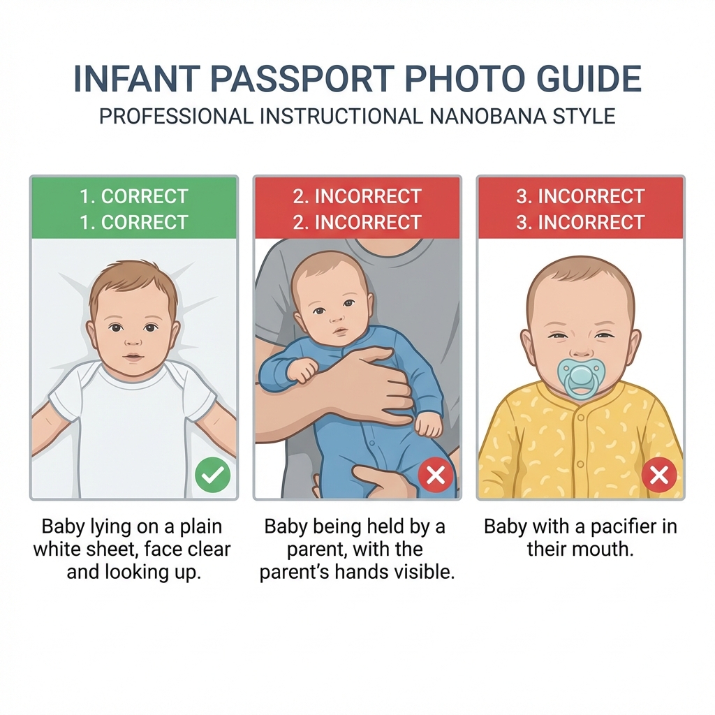 Baby Steps: How to Take a Compliant Passport Photo for Infants and Toddlers